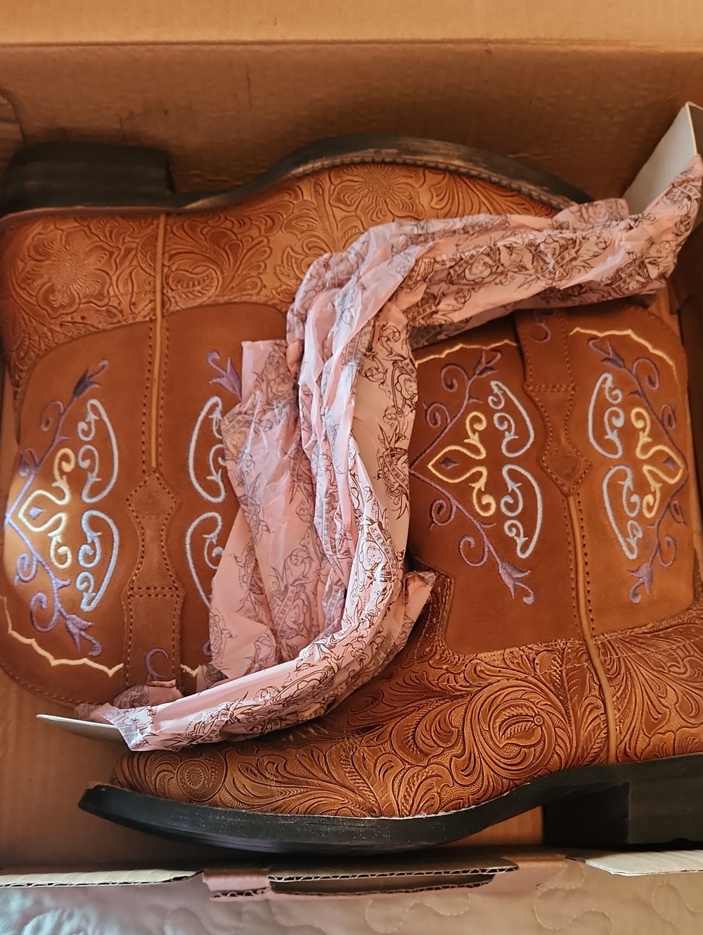 Ariat Fatbaby Womens Boots Size 8.5 - Picture 7 of 10